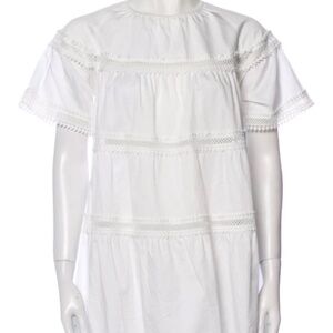 CYNTHIA ROWLEY Crew Neck Mini Dress  (Size: M)